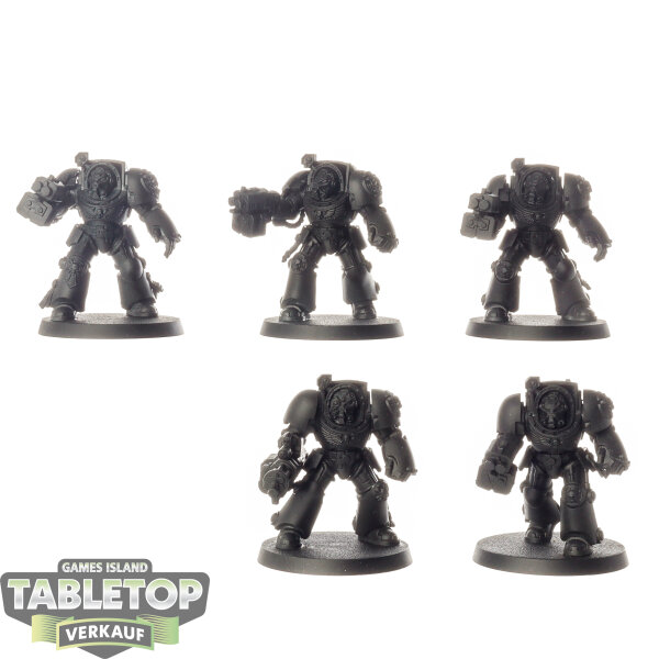 Space Marines - 5x Terminator Squad - grundiert