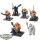 Ogre Kingdoms - 6 x Ogor Gluttons - teilweise bemalt