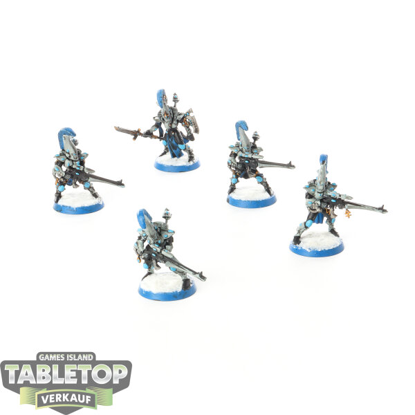 Aeldari - 5 x Dire Avengers - bemalt