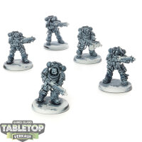 Space Wolves - 5x Heavy Intercessors - teilweise bemalt