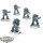 Space Wolves - 5x Heavy Intercessors - teilweise bemalt