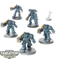 Space Wolves - 5x Terminator Squad - teilweise bemalt