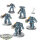 Space Wolves - 5x Terminator Squad - teilweise bemalt