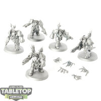 Chaos Space Marines - 5x Chaos Terminator Squad - grundiert
