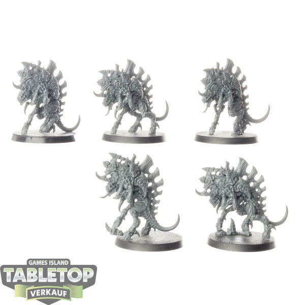 Tyraniden - 5x Barbgaunts - unbemalt