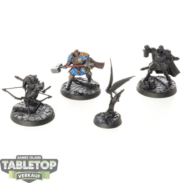 Warhammer Underworlds - 4x Xandire’s Truthseekers - teilweise bemalt