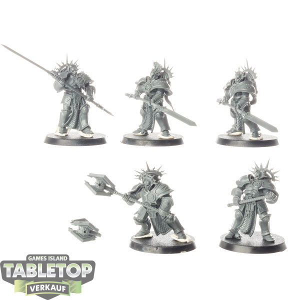 Stormcast Eternals - 5x Paladins - unbemalt