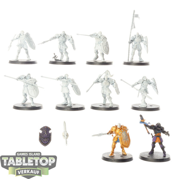 Stormcast Eternals - 10x Vindictors - teilweise bemalt