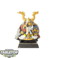 Dwarfen Mountain Holds - Dwarf Thane - teilweise bemalt