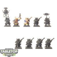Dwarfen Mountain Holds - 9x Dwarf Thunderers - teilweise...