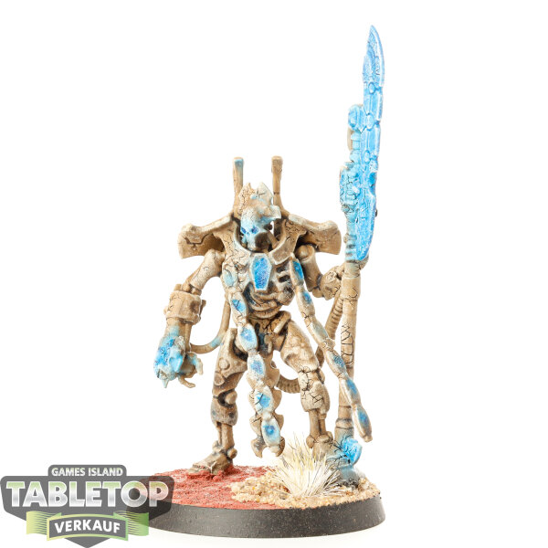Necrons - Overlord with Tachyon Arrow - bemalt