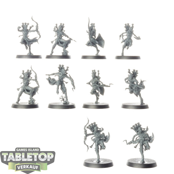 Idoneth Deepkin - 10 Namarti Reavers - unbemalt