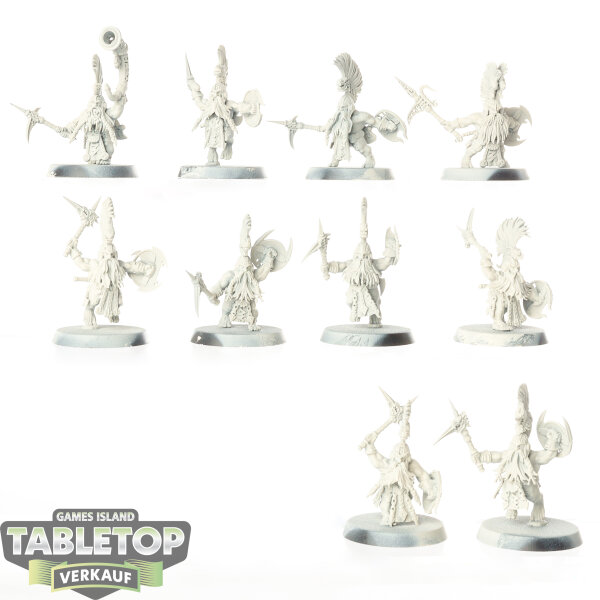 Fyreslayers - 10 x Vulkite Berzerkers - grundiert