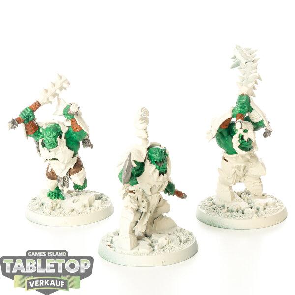 Orruk Warclans - Morgoks Krushasa - teilweise bemalt