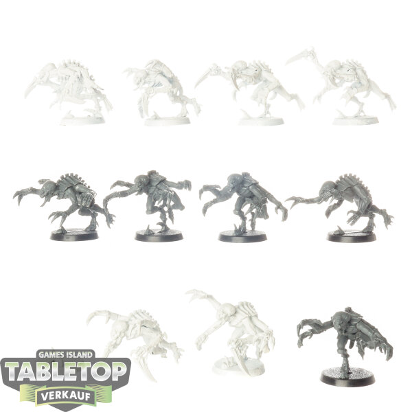 Tyraniden - 11x Barbgaunts klassisch - teilweise bemalt
