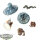 Miniaturen - Uncharted Seas: Giant, Sea Monsters, Water Behemoth & Whirlpool - bemalt