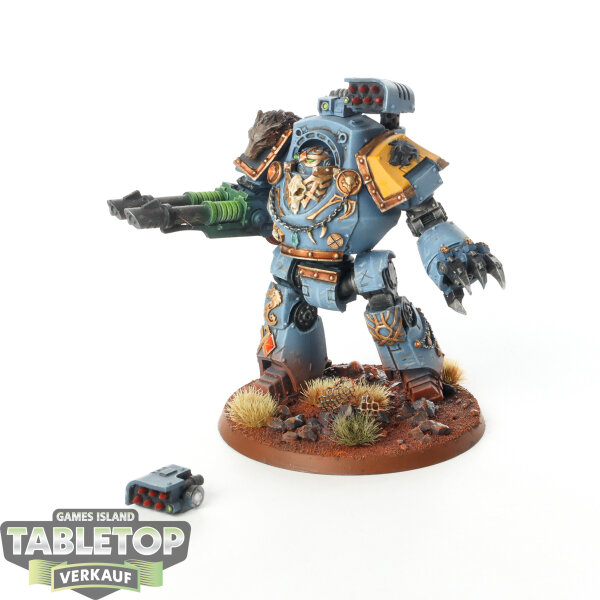 Horus Heresy - Space Wolves Legion Contemptor Dreadnought - bemalt