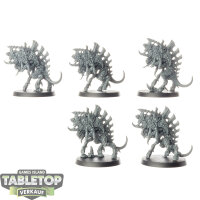 Tyraniden - 5x Barbgaunts - unbemalt