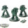 Space Marines - 3x Primaris Eradicators - teilweise bemalt