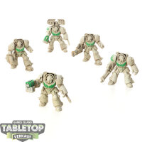 Dark Angels - 5x Terminator Squad - teilweise bemalt