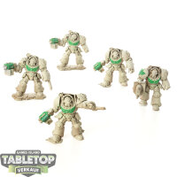 Dark Angels - 5x Terminator Squad - teilweise bemalt