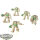Dark Angels - 5x Terminator Squad - teilweise bemalt