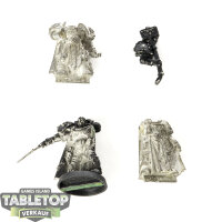 Space Marines - 3x Masters of the Chapter - teilweise bemalt