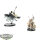 HdR Figuren - Gut - 2x Gandalf the White and Peregrin Took - teilweise bemalt