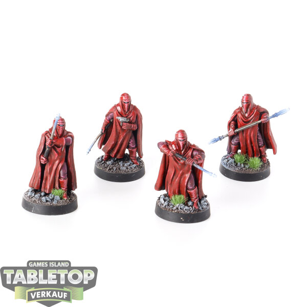 Galaktisches Imperium - 4 x Imperial Royal Guards - bemalt