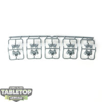 Space Marines - 5x Jets Packs - im Gussrahmen