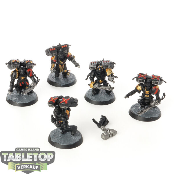 Blood Angels - 5 x Death Company (Classic) - bemalt