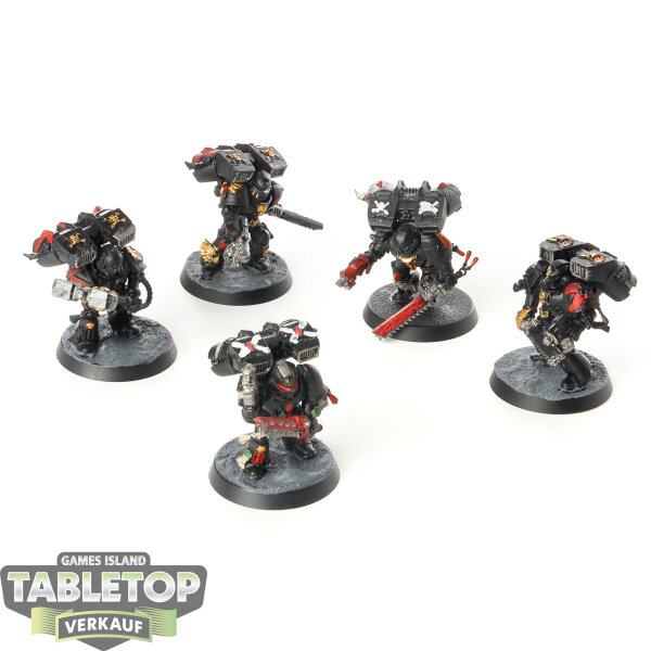 Blood Angels - 5 x Death Company (Classic) - bemalt
