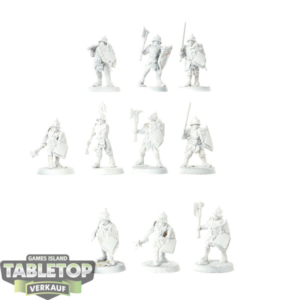 Cities of Sigmar - 10 x Freeguild Steelhelms - teilweise bemalt