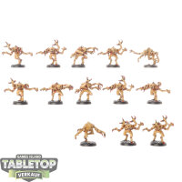 Tyraniden - 13x Genestealers klassisch - bemalt