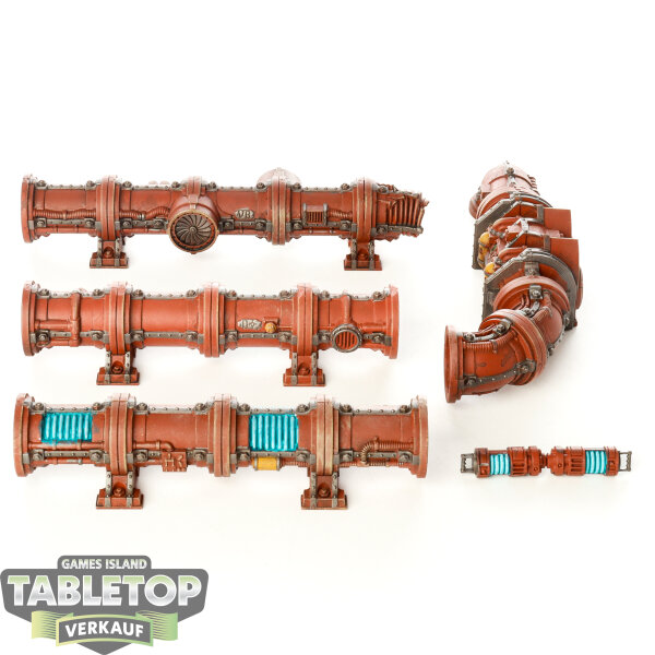 Gelände - 4x Thermic Plasma Conduits  - bemalt