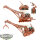 Gelände - 4x Sector Mechanicus Galvanic Servohaulers - bemalt