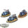 Space Marines - 3x Outriders - bemalt
