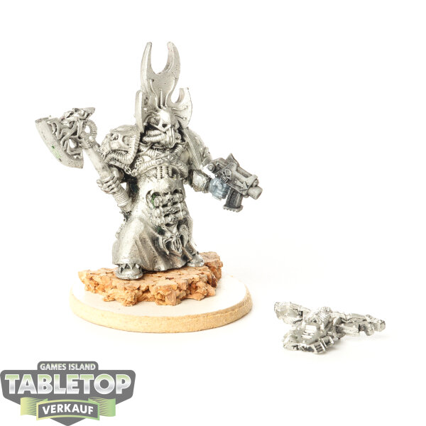 Chaos Space Marines - Chaos Space Marine Sorcerer klassisch - teilweise bemalt