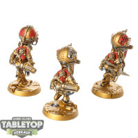 Kharadron Overlords - 3x Endrinriggers - teilweise bemalt