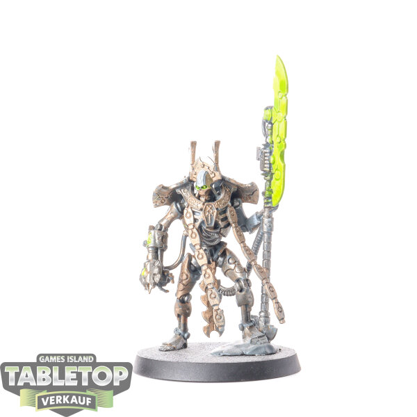 Necrons - Overlord with Tachyon Arrow - bemalt