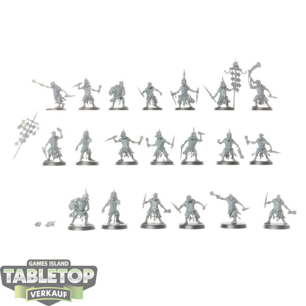 Gloomspite Gitz - 20 Hobgrot Slittaz - unbemalt
