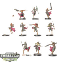 Idoneth Deepkin - 10 Namarti Reavers - bemalt