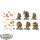 Adeptus Custodes - 6 Custodian Guards - bemalt