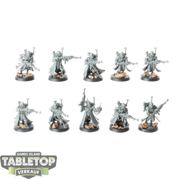Adeptus Mechanicus - 10x Skitarii Vanguard - unbemalt