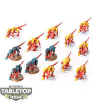 Tyraniden - 12x Termagants - klassisch - teilweise bemalt