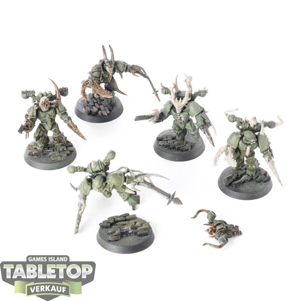 Chaos Space Marines - 5x Possessed - klassisch - teilweise bemalt