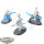 Stormcast Eternals - 3x Evocators on Celestial Dracolines - teilweise bemalt