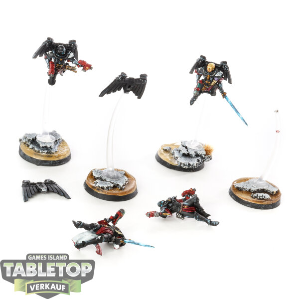 Adepta Sororitas - 4 Seraphim Squad - bemalt