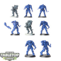 Space Marines - 8 x Primaris Reivers - teilweise bemalt