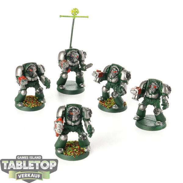 Space Marines - 5 x Terminators klassisch - teilweise bemalt